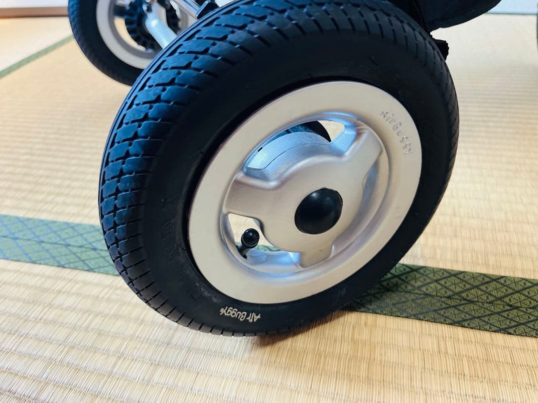 [新着✨送料込み!!] AirBuggy 犬用カート ブラウン 空気入れ付き