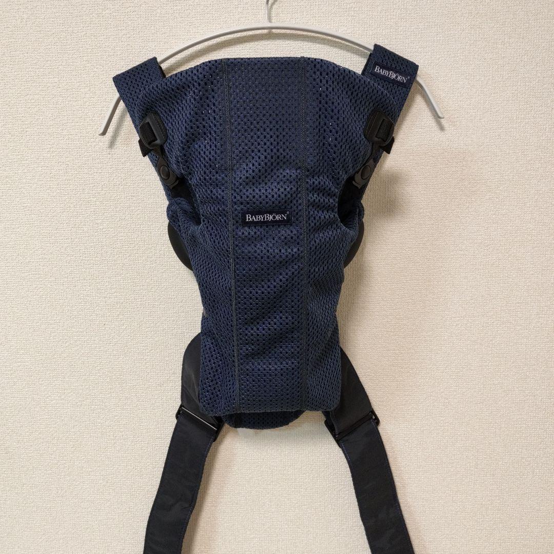 極美品 BABYBJÖRN ベビーキャリア mini Air アンスラサイト
