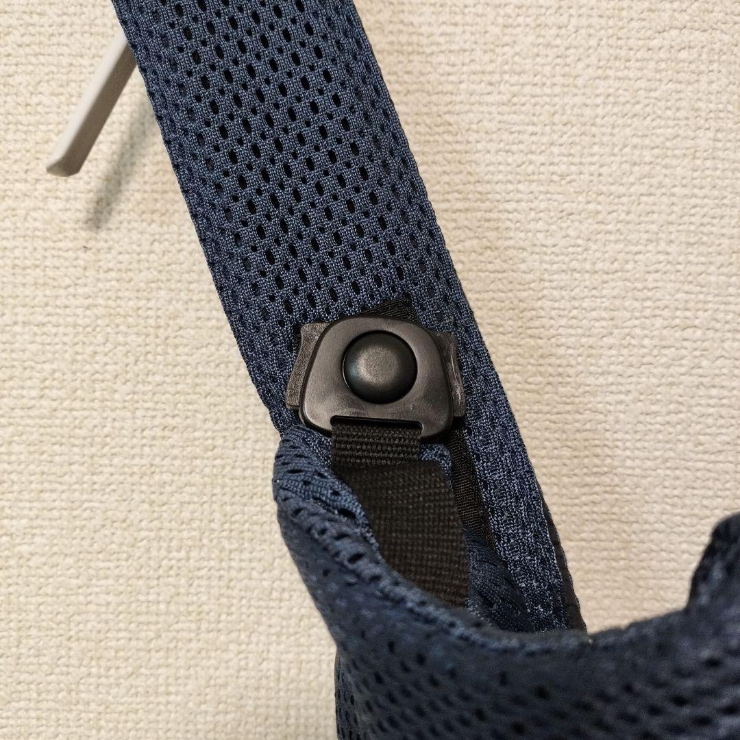 極美品 BABYBJÖRN ベビーキャリア mini Air アンスラサイト