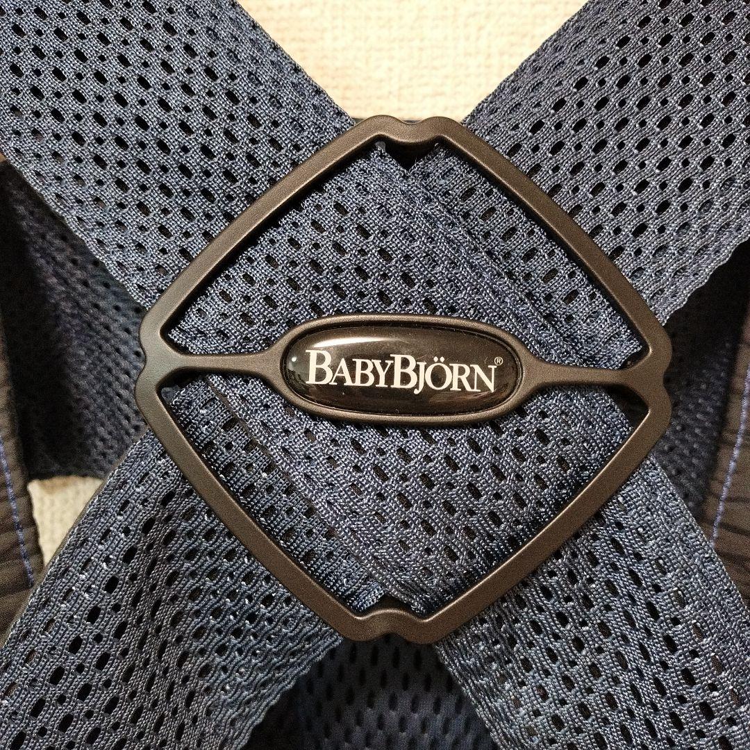 極美品 BABYBJÖRN ベビーキャリア mini Air アンスラサイト