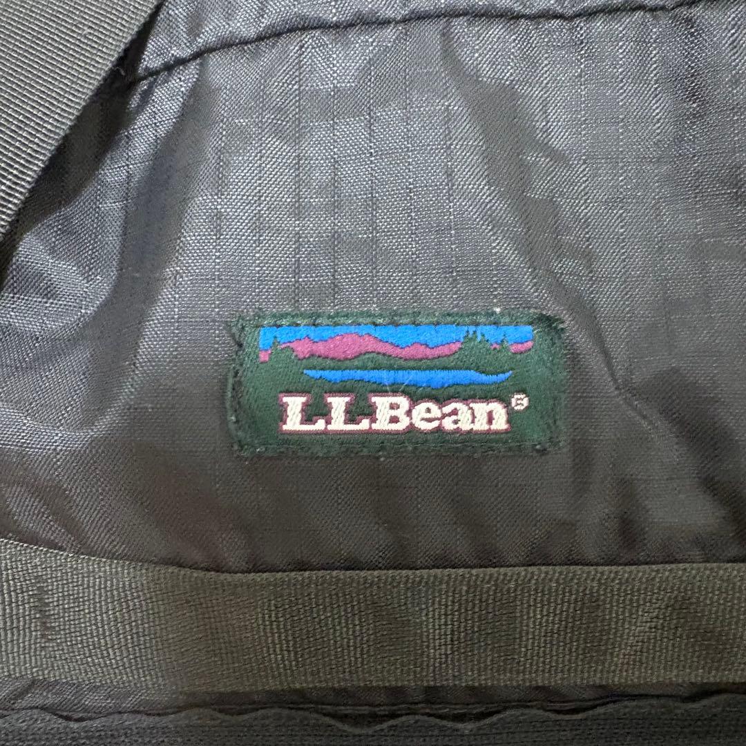 90s L.L.Bean ヴィンテージ ナイロン ボストンバッグ 収納 ブラック