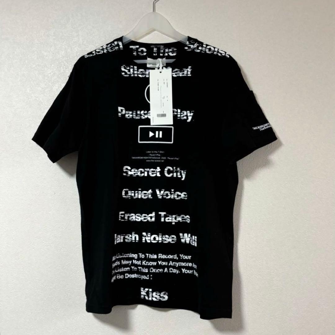 TAKAHIROMIYASHITA Tシャツ　ロゴ　プリント　総柄　48 L