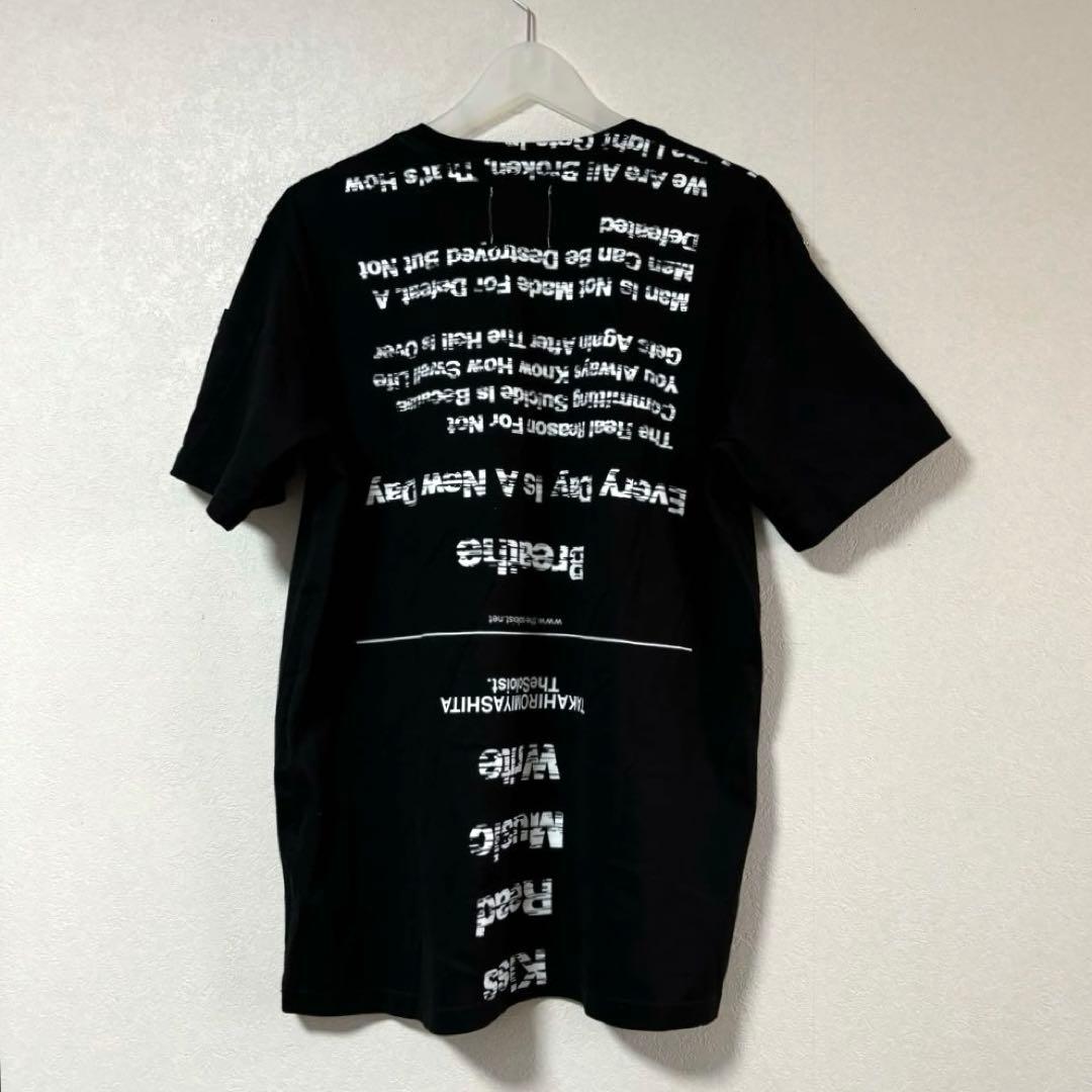 TAKAHIROMIYASHITA Tシャツ　ロゴ　プリント　総柄　48 L