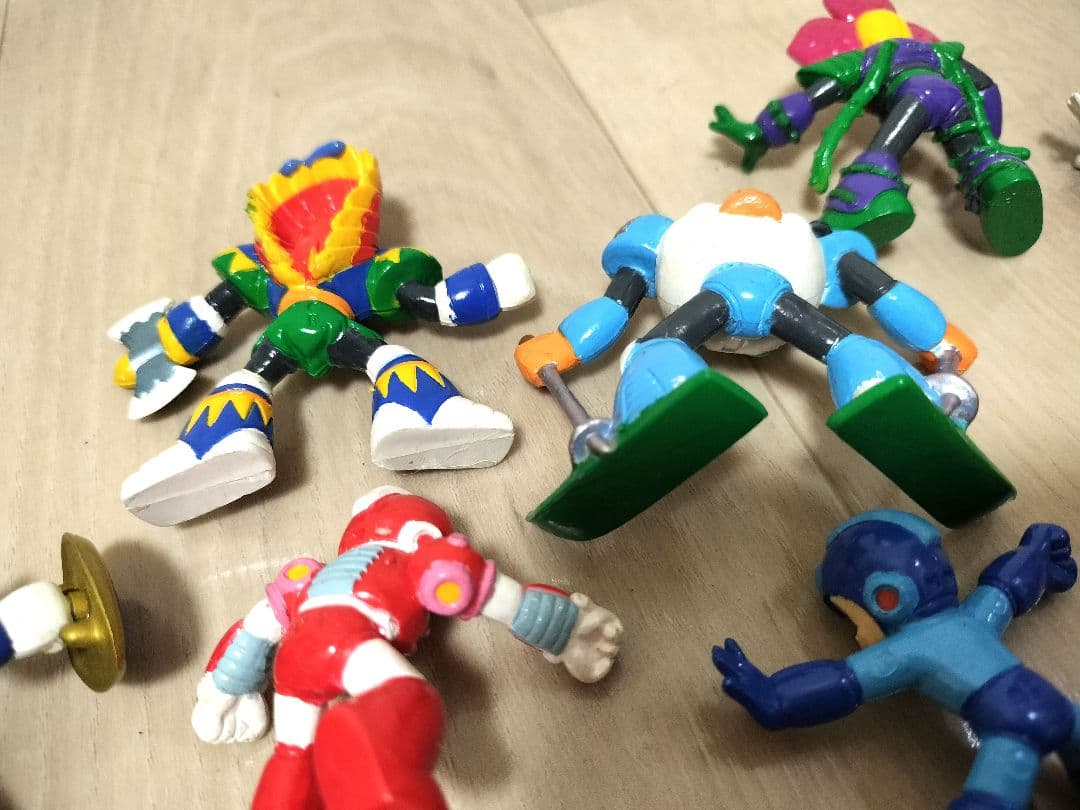 ロックマン6 ダイナミックバトル フィギュア 12体セット 当時物