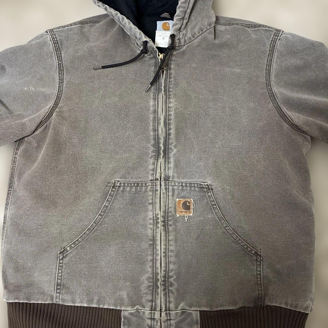 Carhartt アクティブジャケット フェード グレー