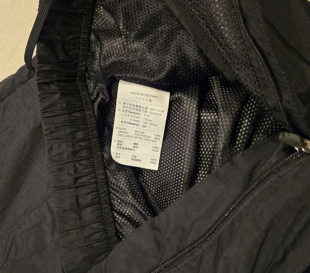 【美品】 NIKEGOLF レインウェアSTORM-FIT（Black/XXL）