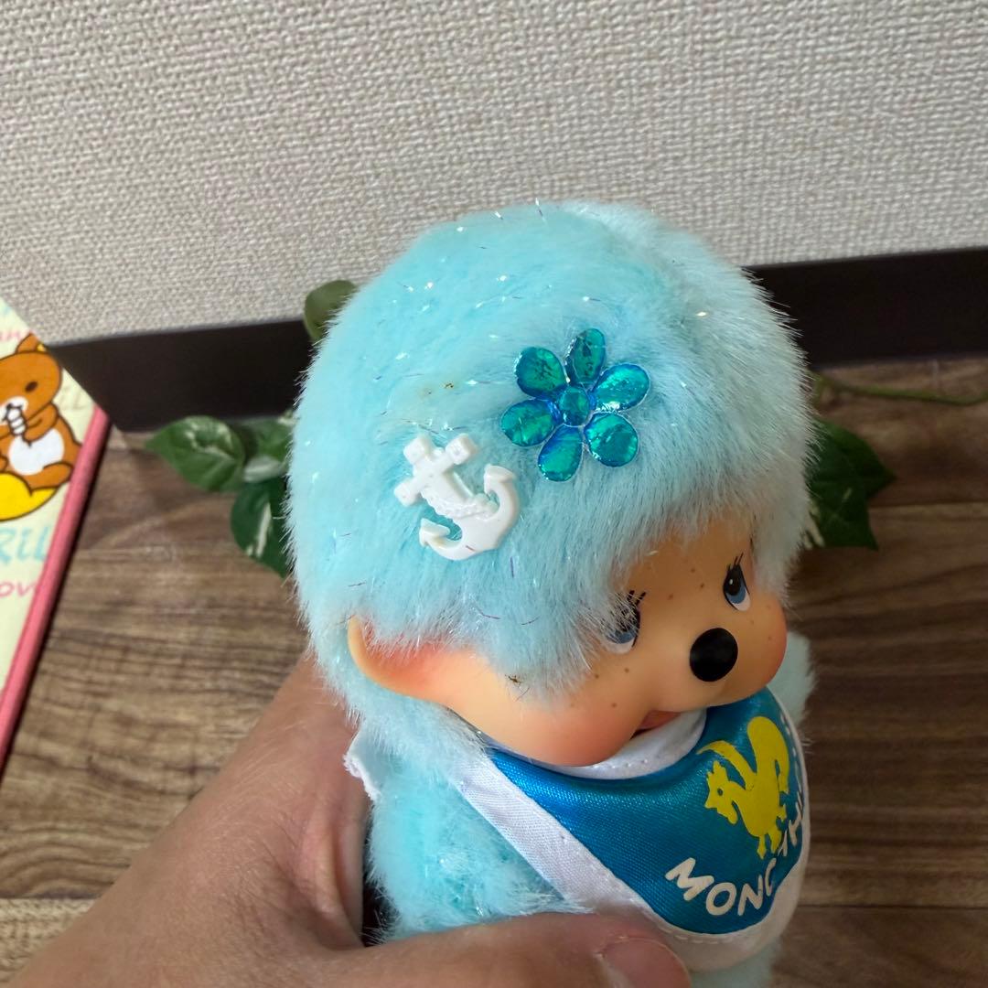 希少　ご当地　モンチッチ ぬいぐるみ 神戸限定 ラメ入り