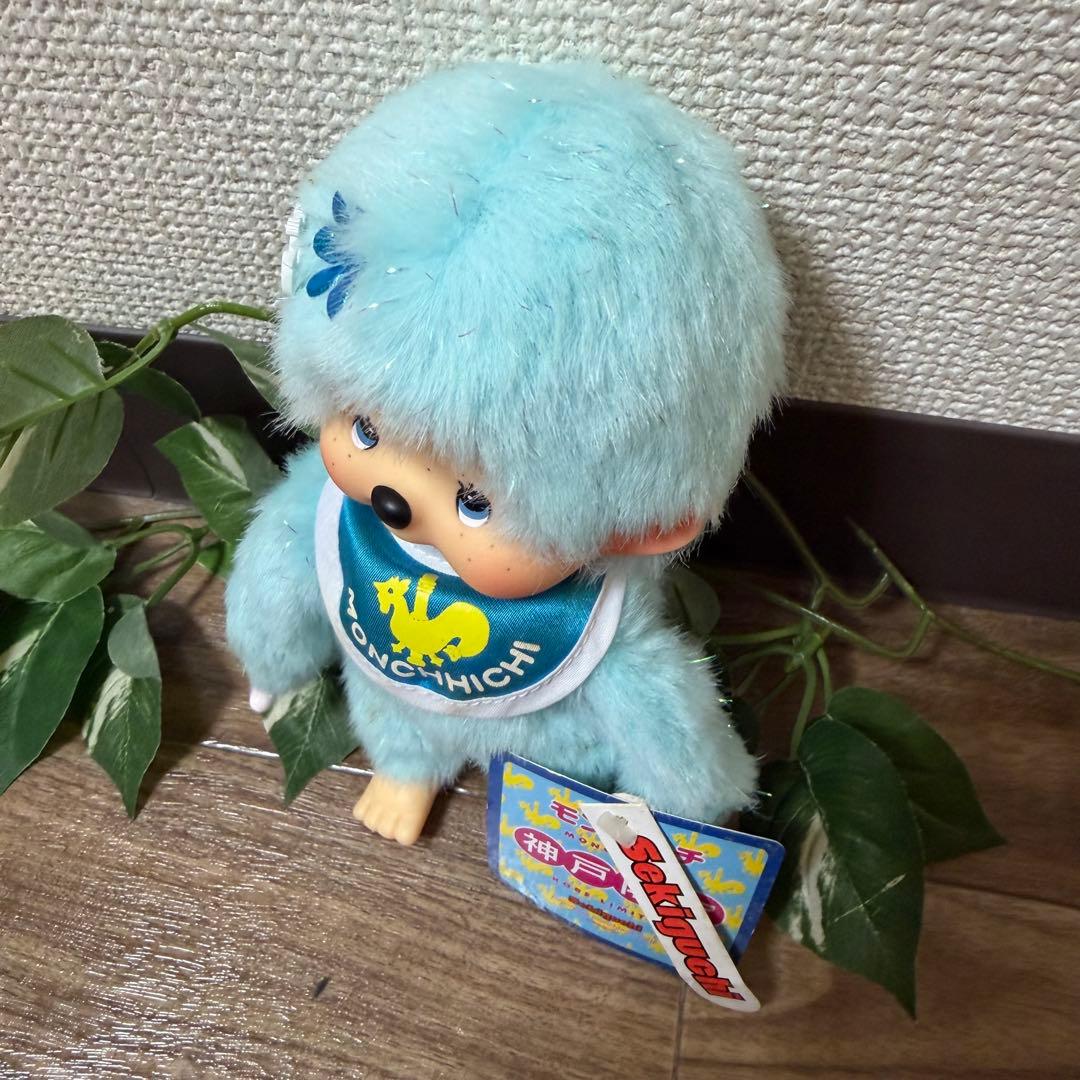 希少　ご当地　モンチッチ ぬいぐるみ 神戸限定 ラメ入り