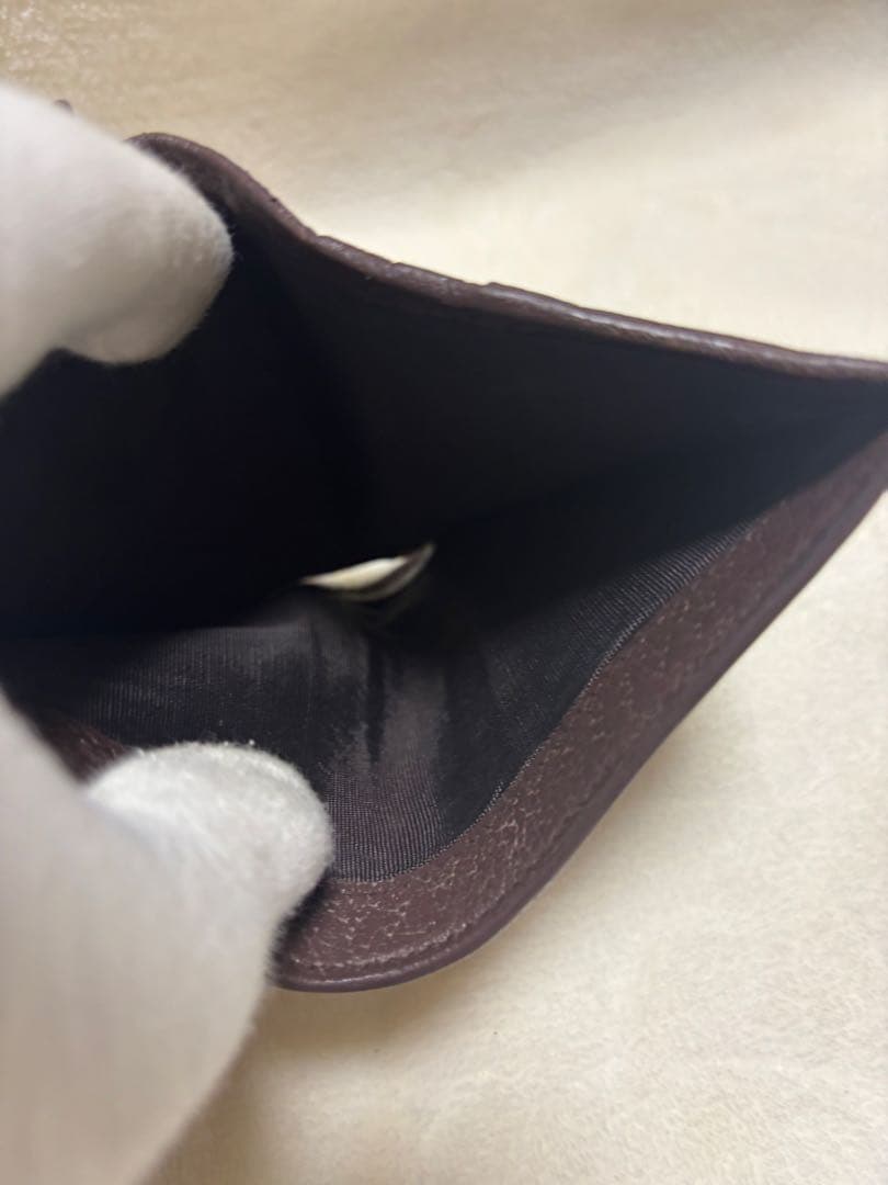 GUCCI 二つ折り財布 GGシェリーライン