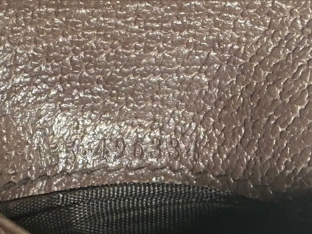 GUCCI 二つ折り財布 GGシェリーライン