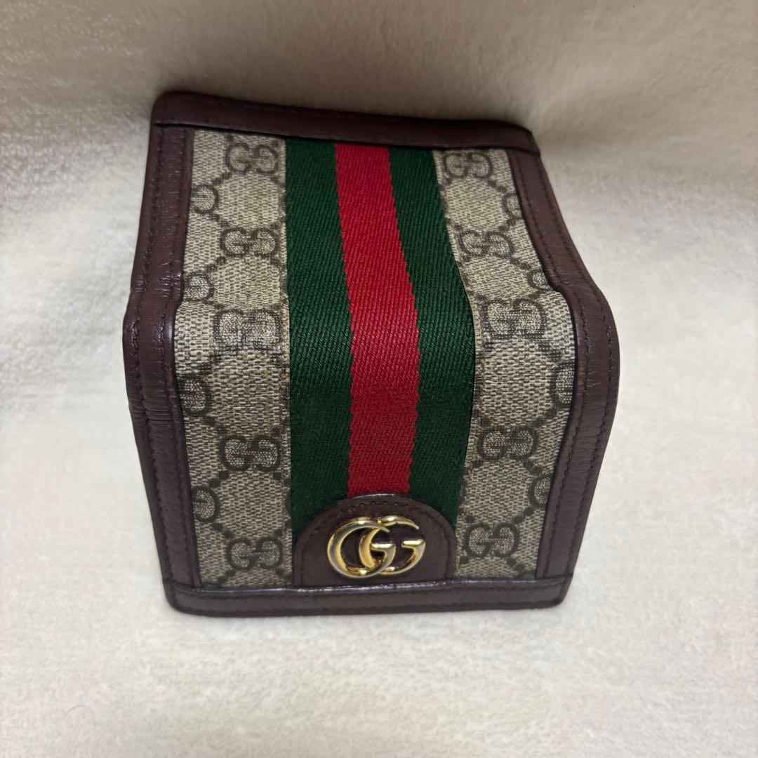GUCCI 二つ折り財布 GGシェリーライン