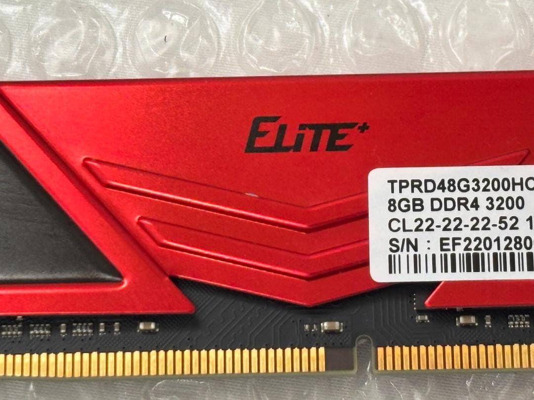 DDR4-3200 8GB×2枚 計16GB