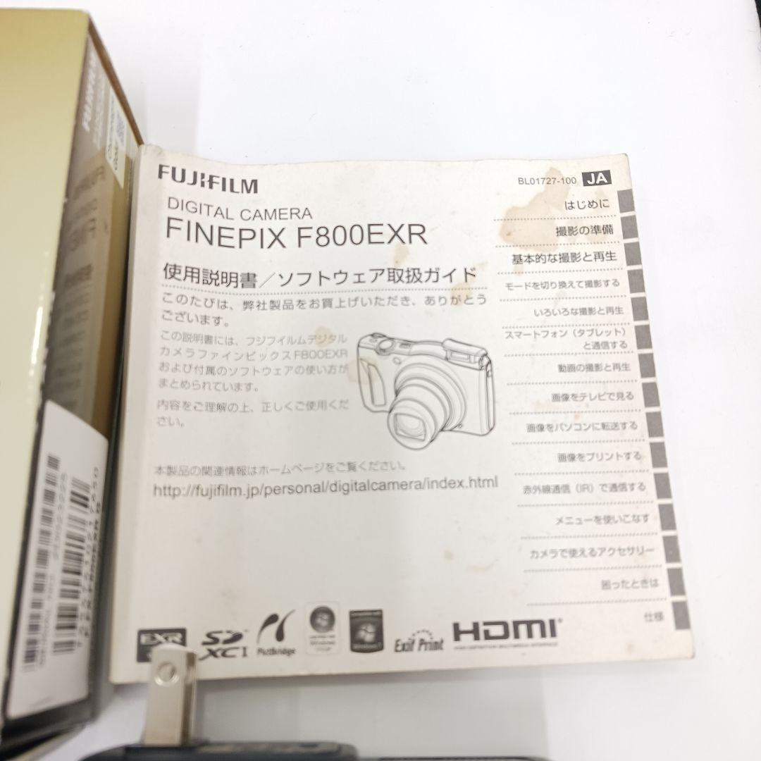 FUJIFILM デジタルカメラ F800EXR 付属品あり 富士フイルム