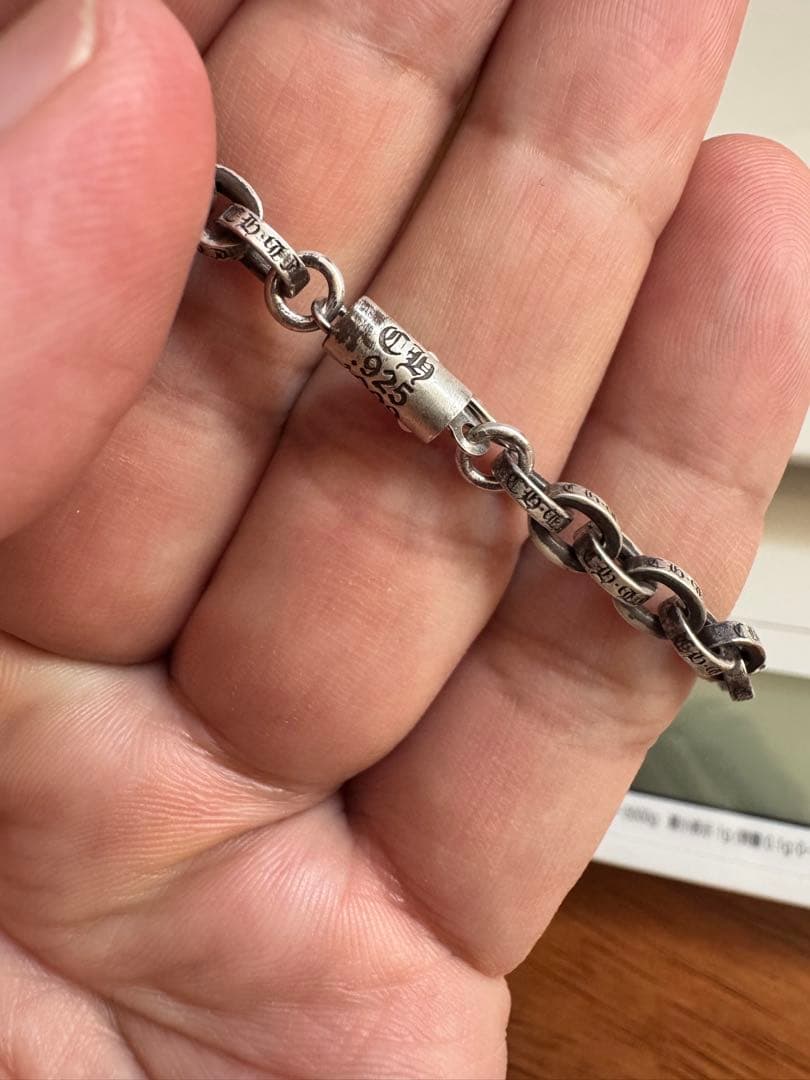 CHROME HEARTS ペーパーチェーンネックレス 20インチ