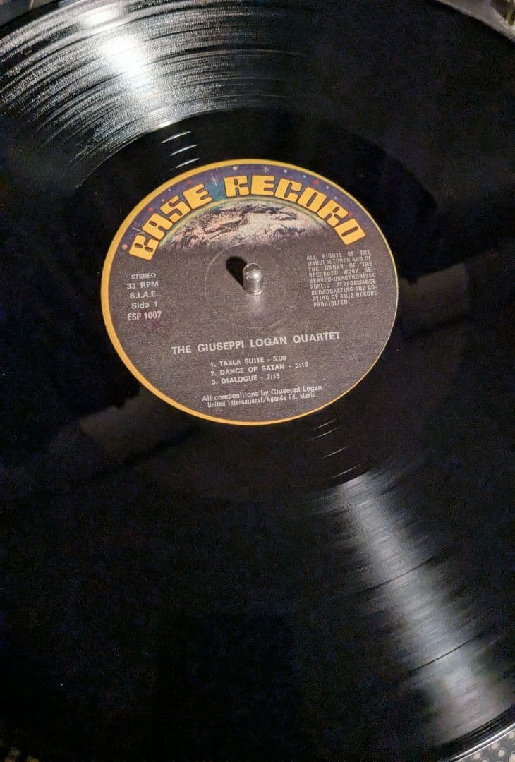 洋楽 Giuseppi Logan Quartet 1007 LP