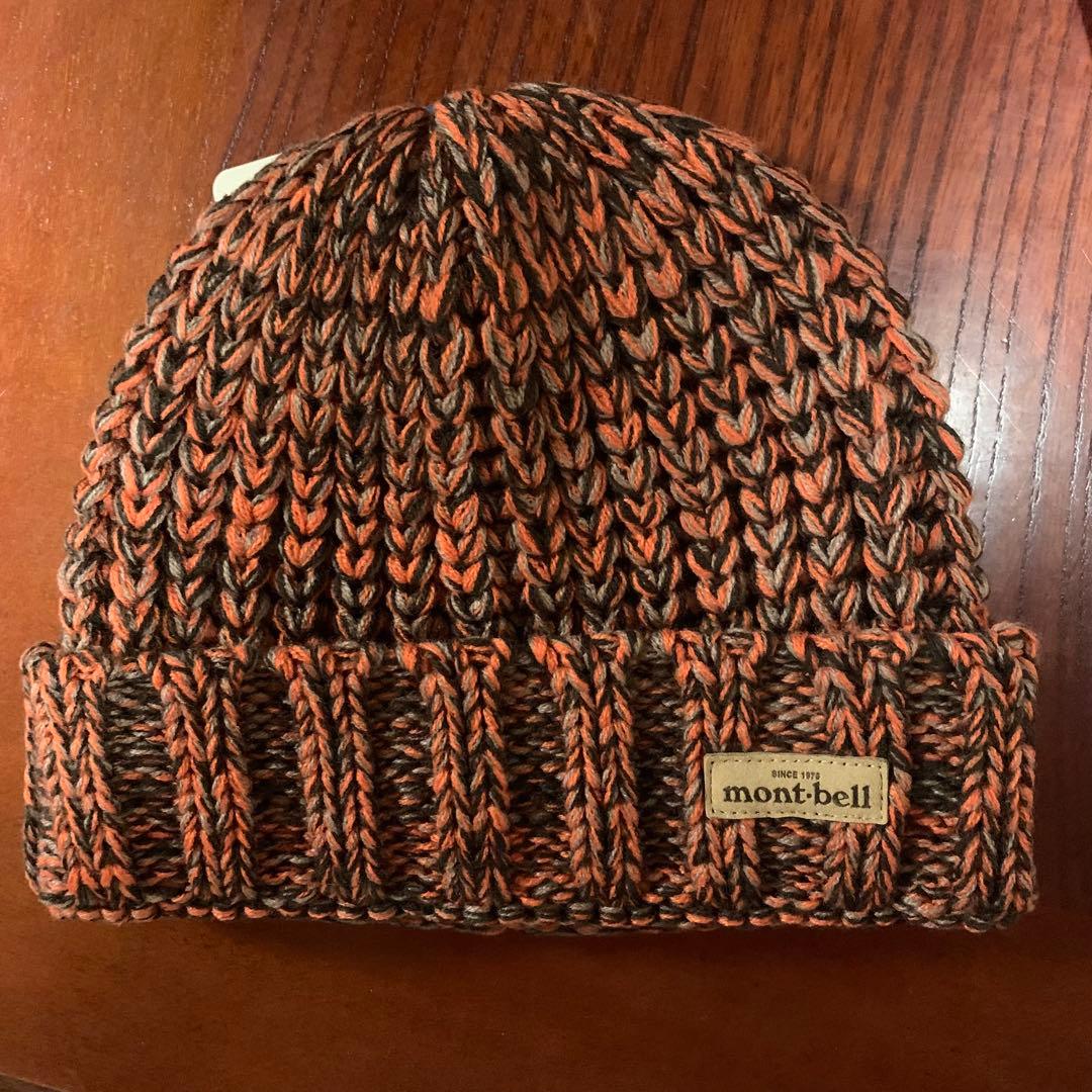 新品未使用　タグ付き　mont-bell モンベル　ニット帽 S/M ビーニー