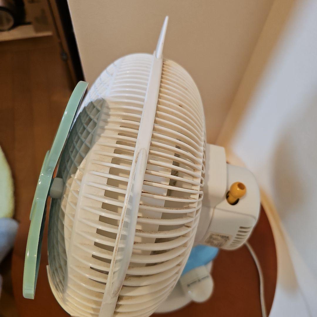 【中古/動作確認済】2003年製ハローキティ 家庭用扇風機