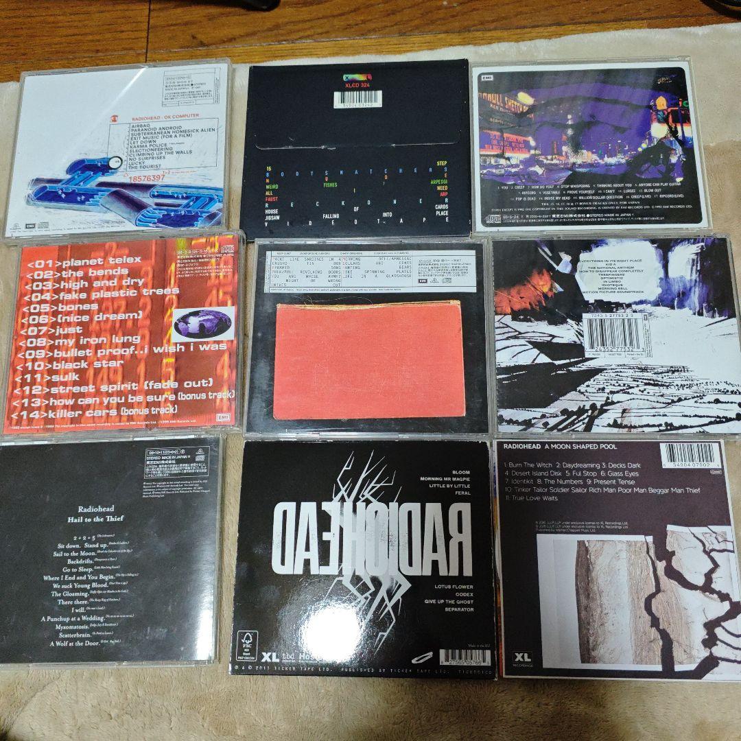 RADIOHEAD レディオヘッド アルバム CD 9枚 セット
