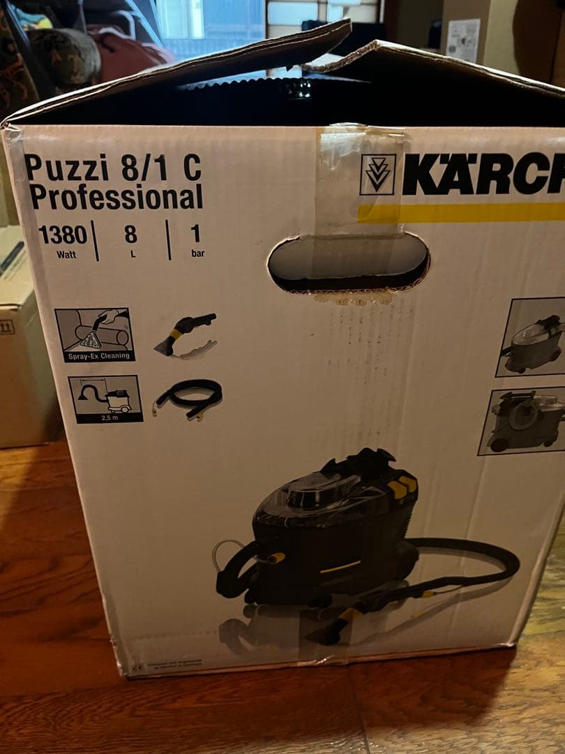 Kärcher Puzzi 8/1 C スチームクリーナー