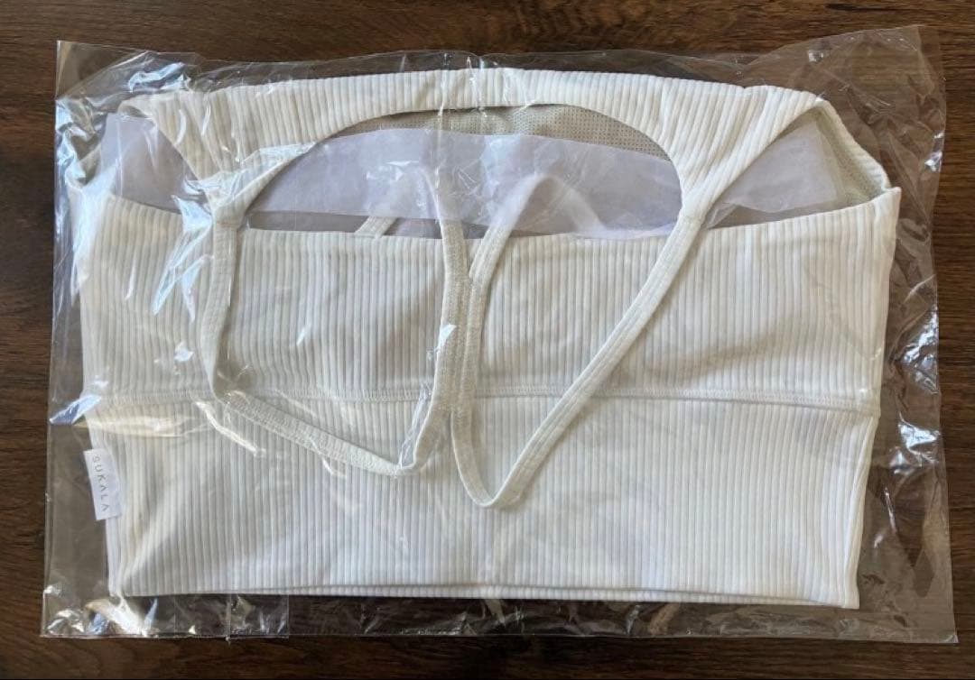 【SUKALA】 ブラトップ Lサイズ　ホワイト　新品未使用品
