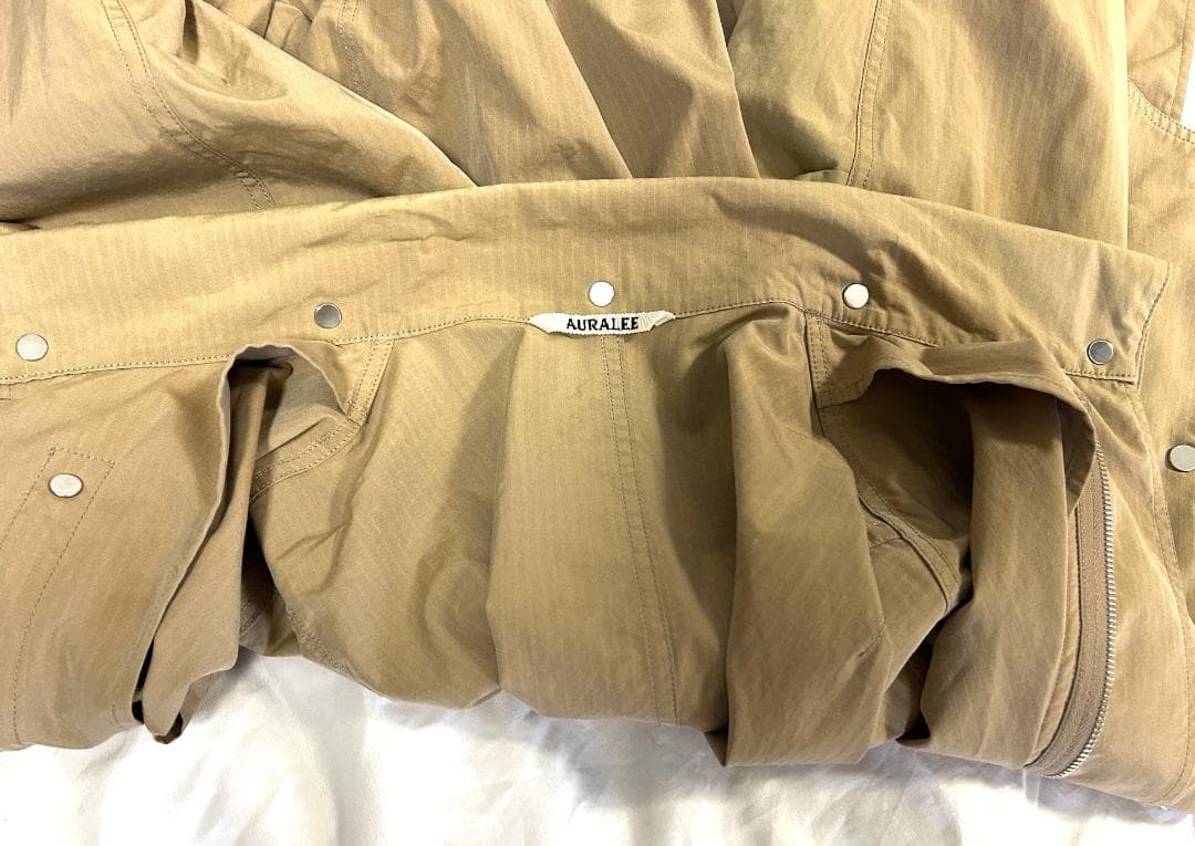 AURALEE Chambray Big Field Blouson サイズ4