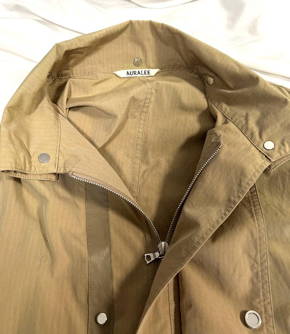 AURALEE Chambray Big Field Blouson サイズ4