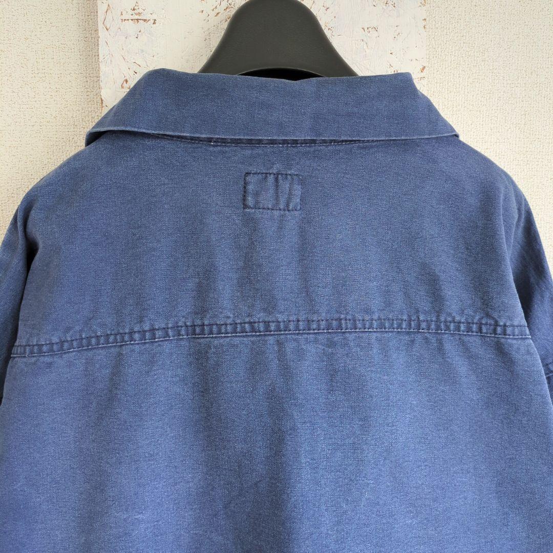 ユーロ古着　Mat de Missaine　ユーロワーク　プルオーバージャケット