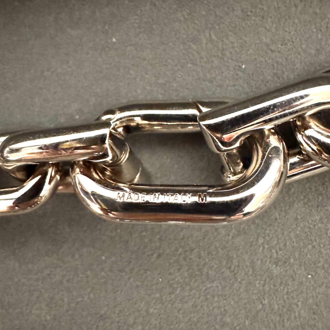 【限定価格】BALENCIAGA B チェーン ネックレス シルバー