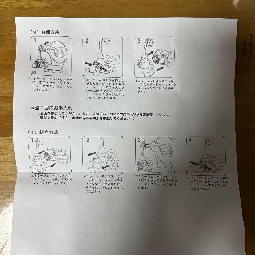 新品未使用　シーパップ　CPAP レスメイドマスク