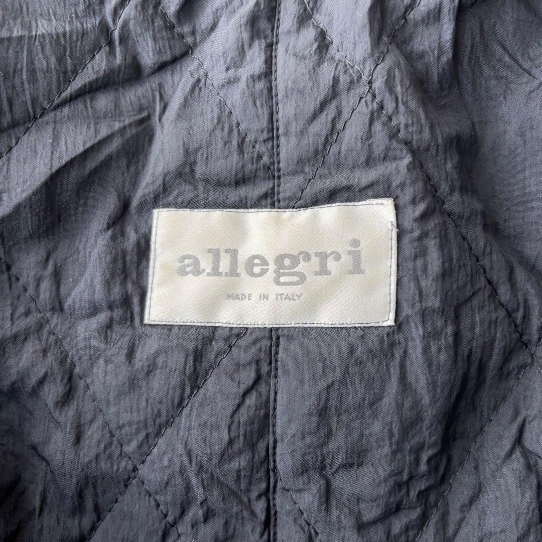 80s allegri レイヤードデザイン サイドジップコート イタリア製