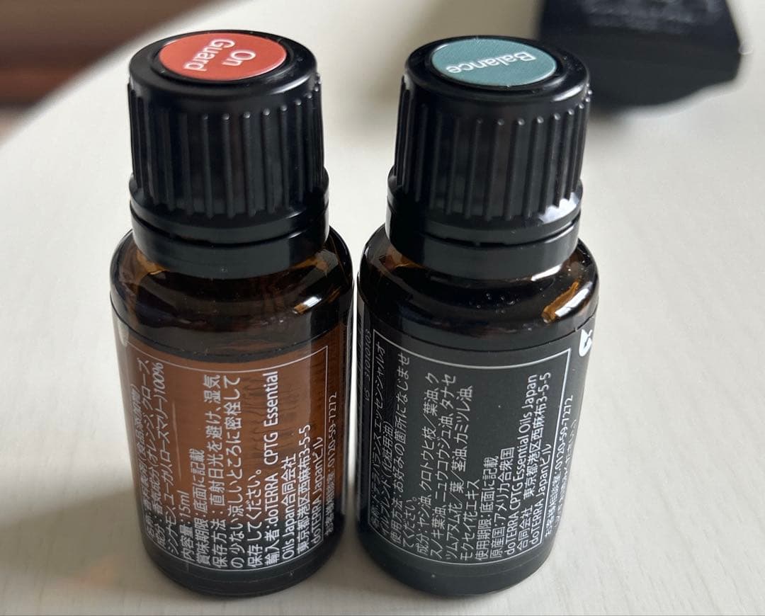 doTERRA On Guard & Balance 15ml セット