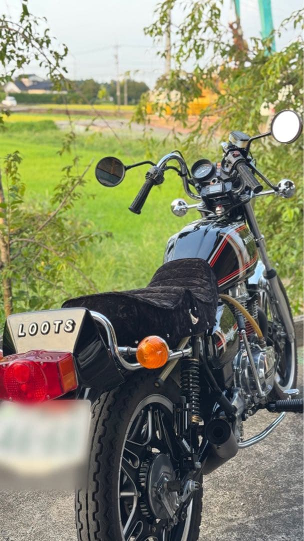 CB250T CB400T ケースタイル特注シート ホーク ホーク2 角タンク