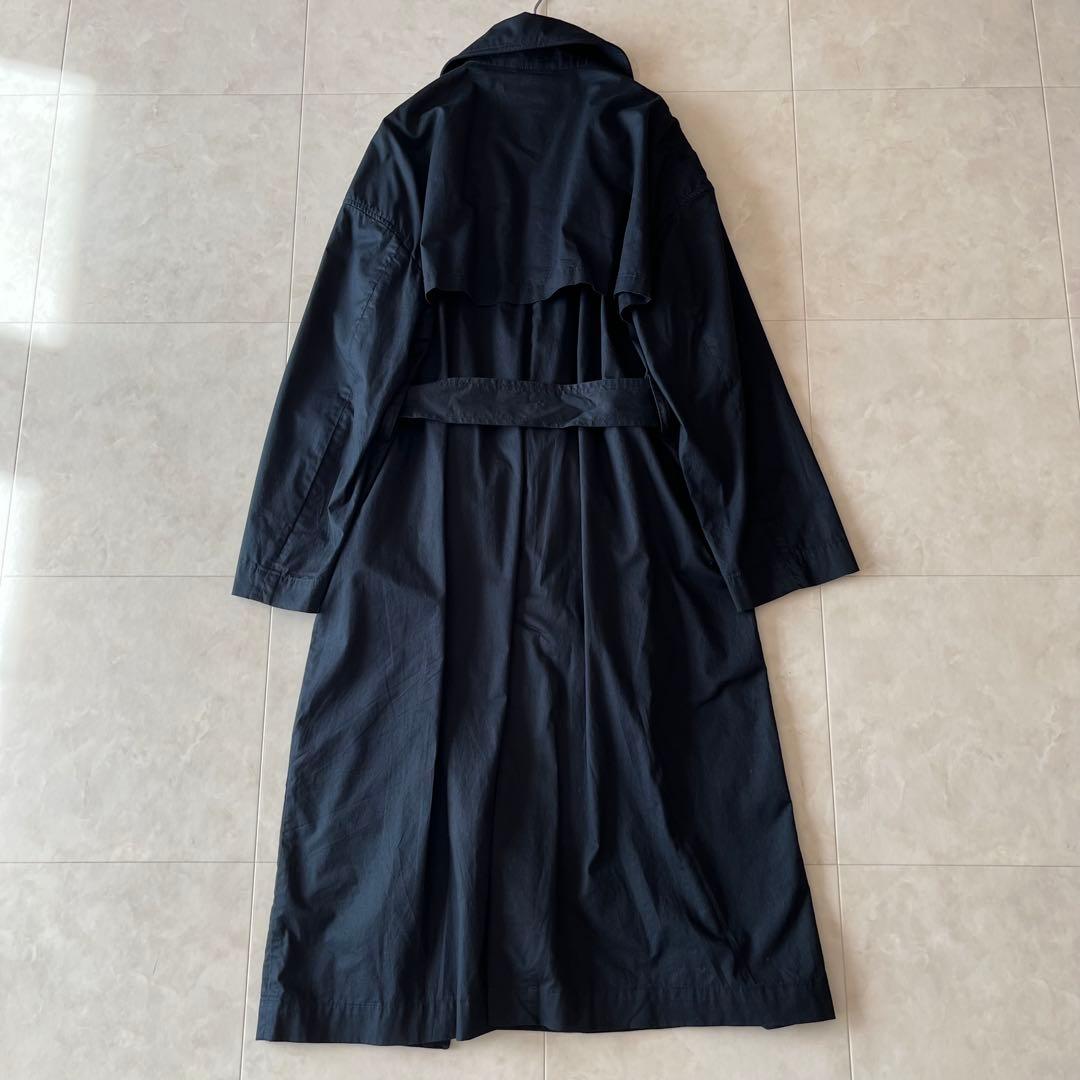 JOURNAL STANDARD コットンロングステンカラーコート ネイビー F