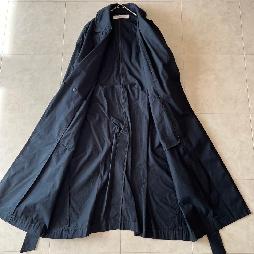 JOURNAL STANDARD コットンロングステンカラーコート ネイビー F