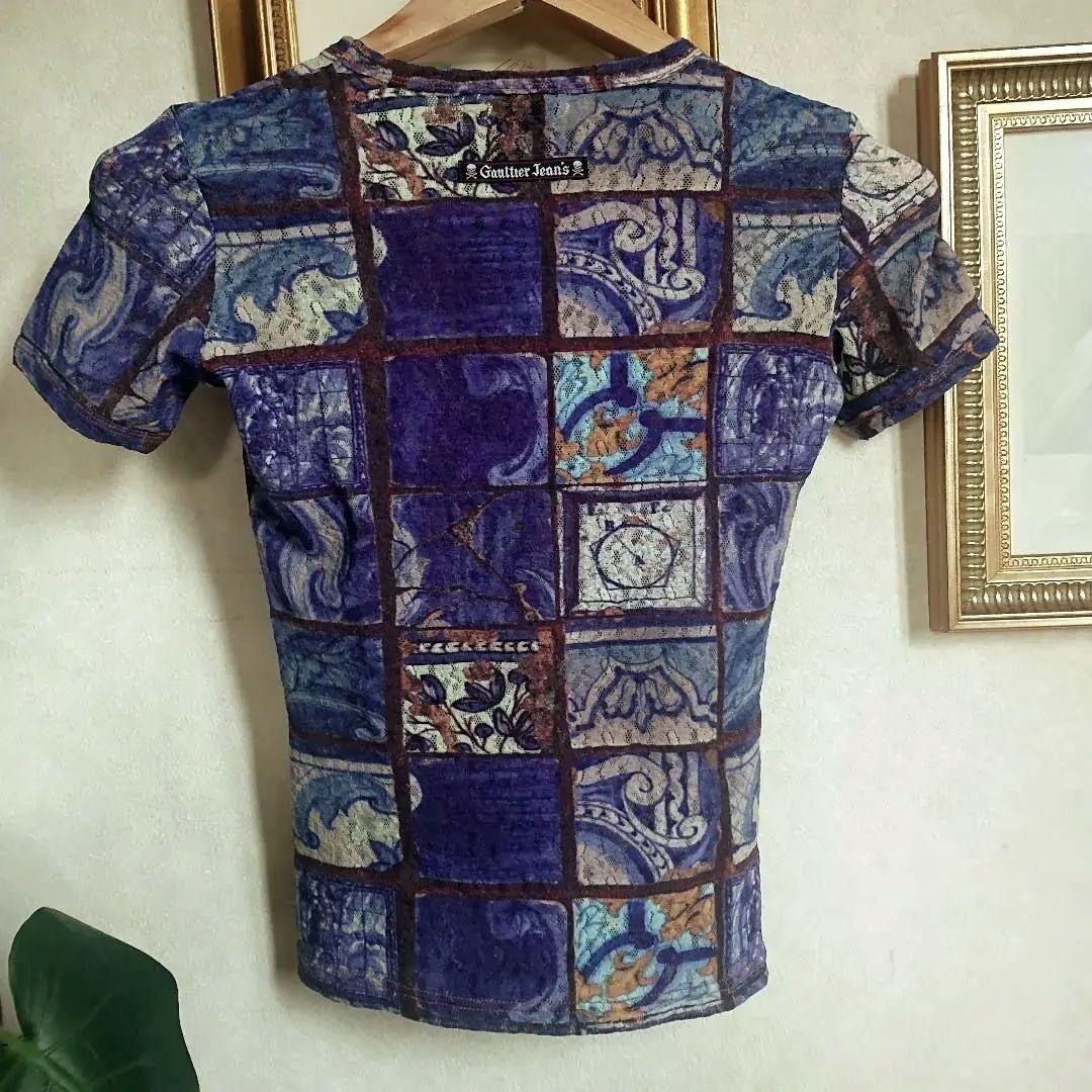 ♦️極美品JeanPaulGAULTTER Tシャツ パワーネットarchive