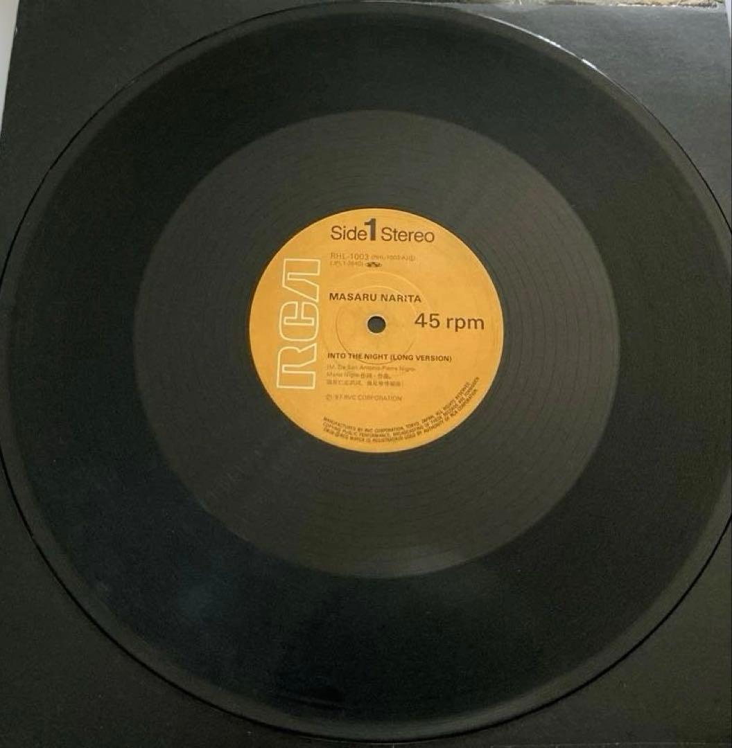 成田勝Intno The Night45rpm MAHARAJA12 お宝発見！