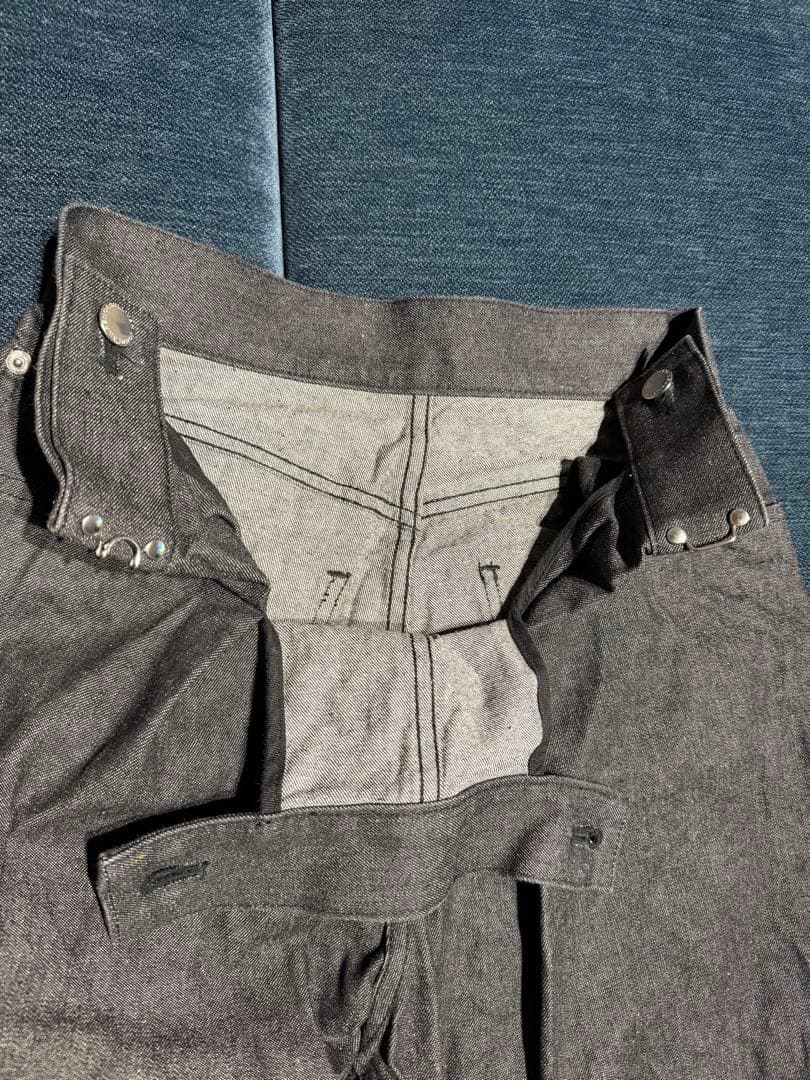 JOHN LAWRENCE SULLIVAN ワイドレッグデニム S 美品