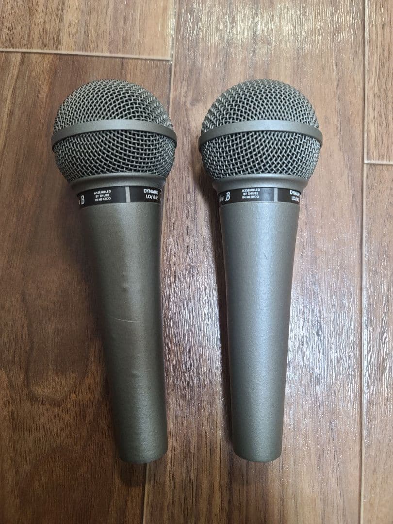 SHURE 588SD ダイナミックマイク 2本セット