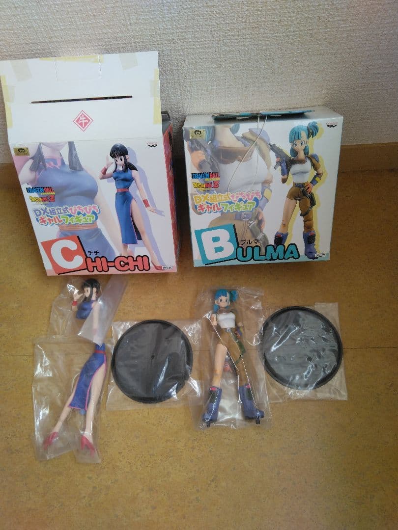 ドラゴンボール ブルマ　チチ　ぴちぴちギャル フィギュア　DX組立式