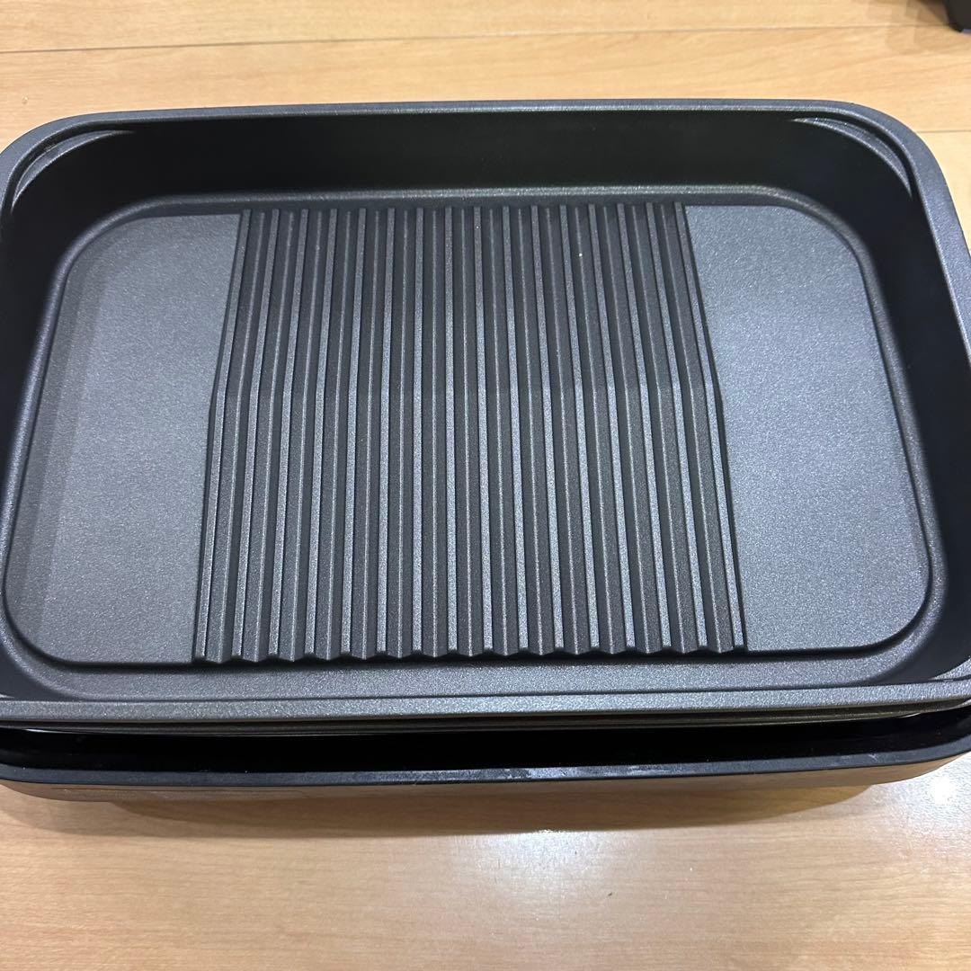 象印 ホットプレート 3枚付き「やきやき」EA-KJ30 焼肉 たこ焼き 深型