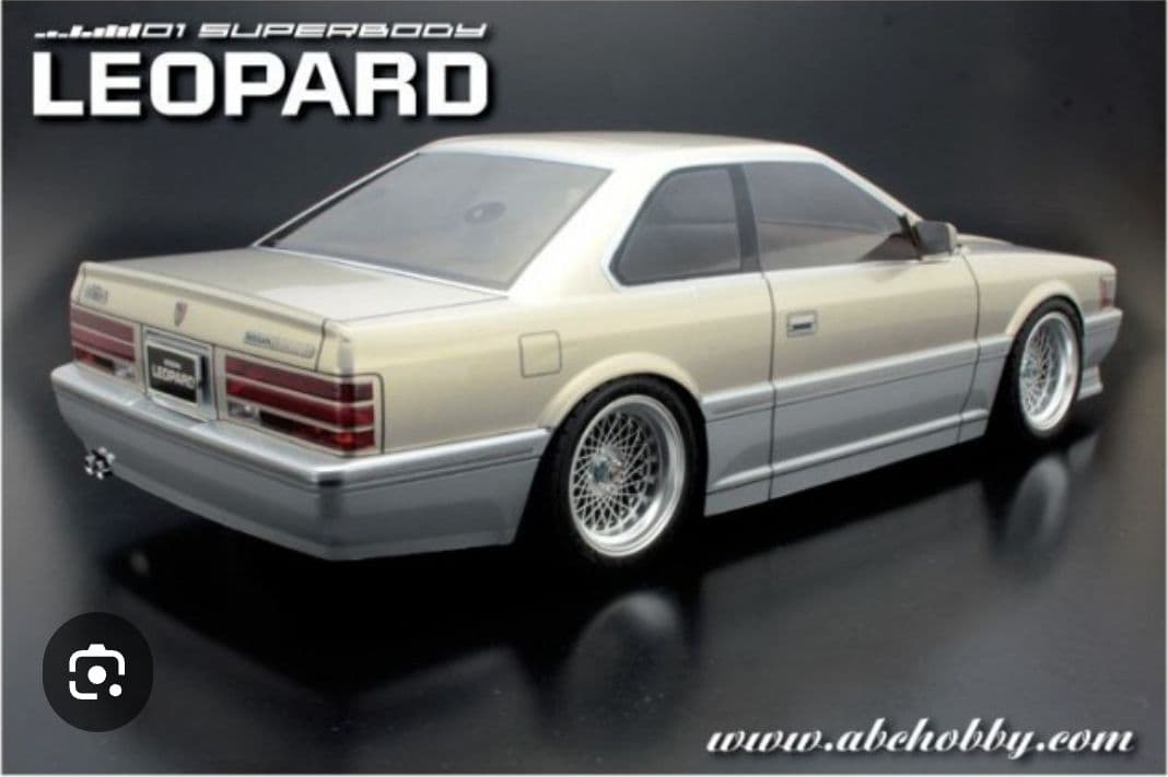 ラジコンボディ ABC HOBBY 01 ZERO-ONE ニッサン レパード