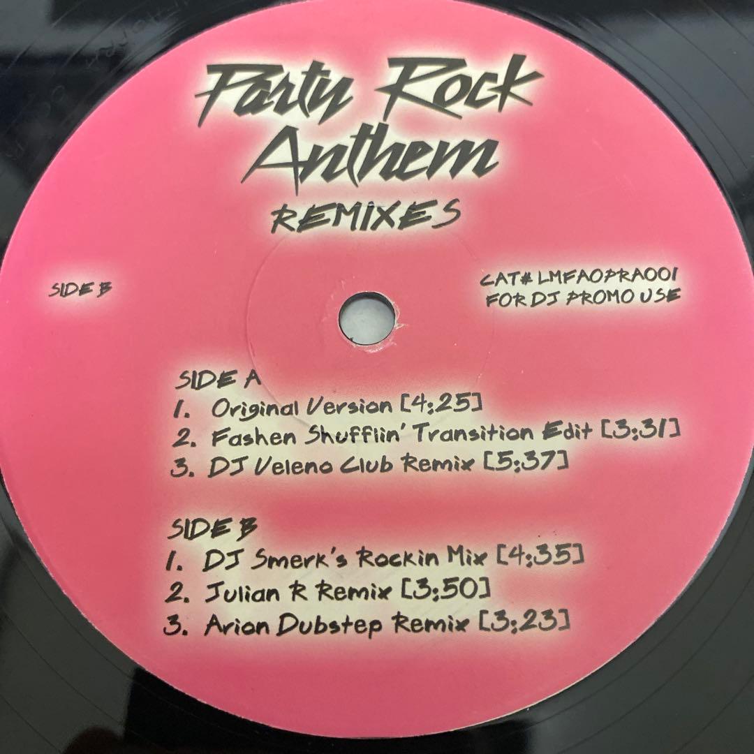 【貴重盤】LMFAO - Party Rock Anthem Remixes