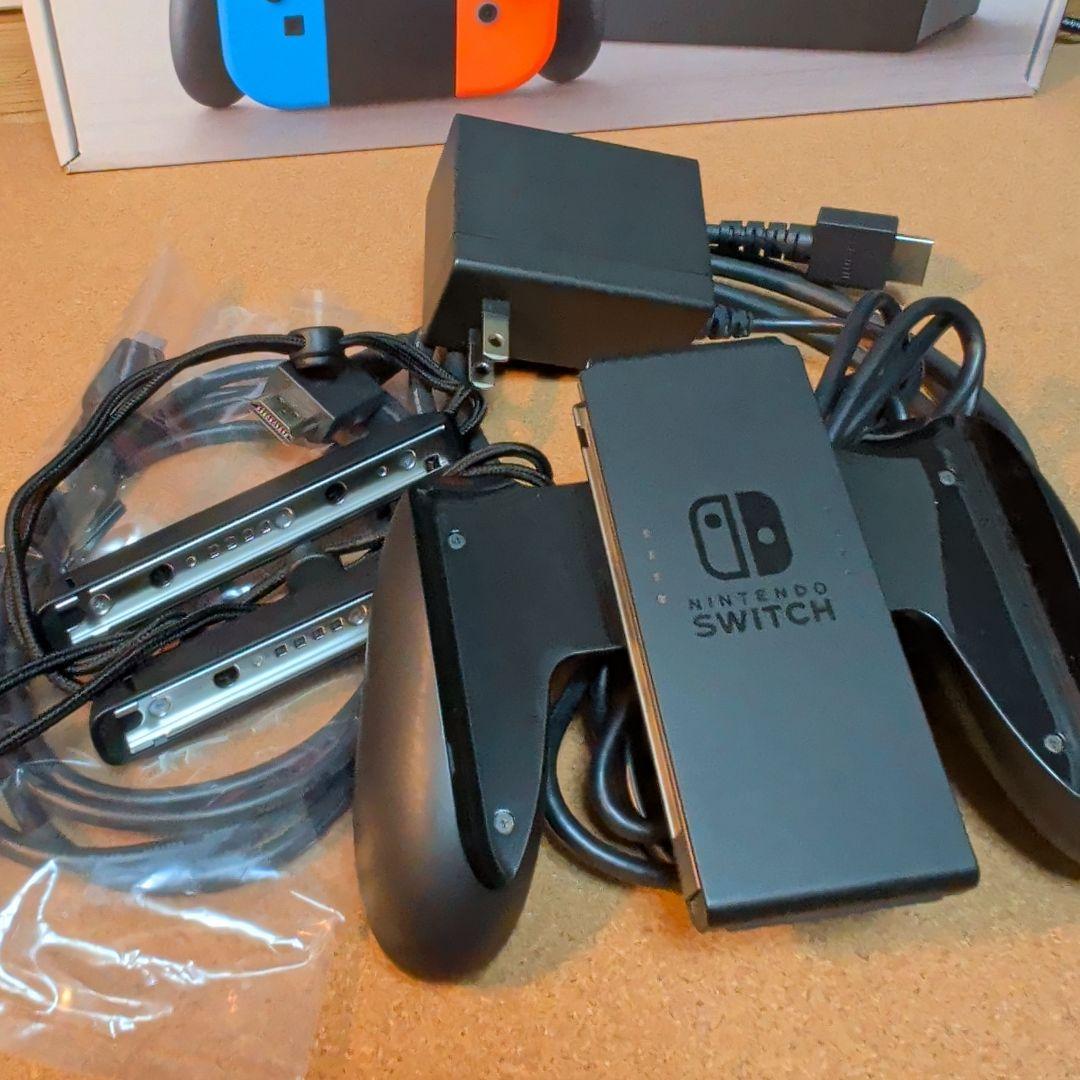 中古 オマケ付き Nintendo Switch 本体 青/黄 Joy-Con