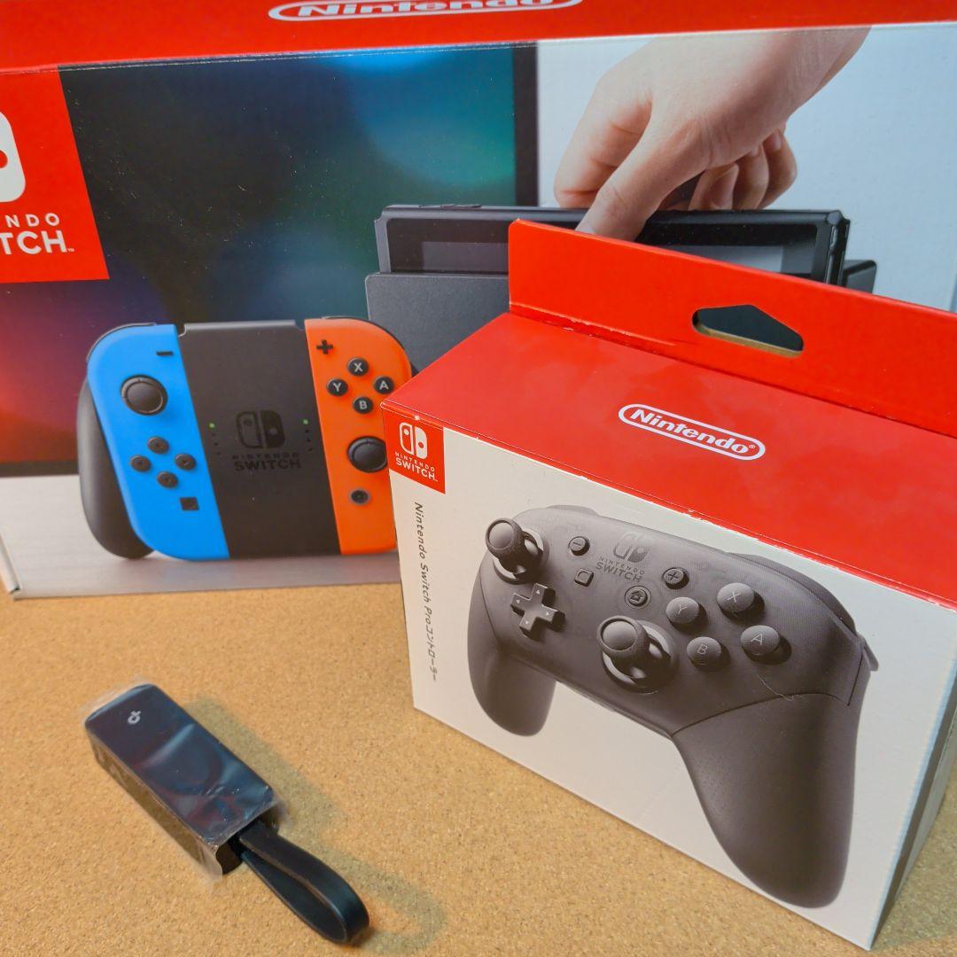 中古 オマケ付き Nintendo Switch 本体 青/黄 Joy-Con
