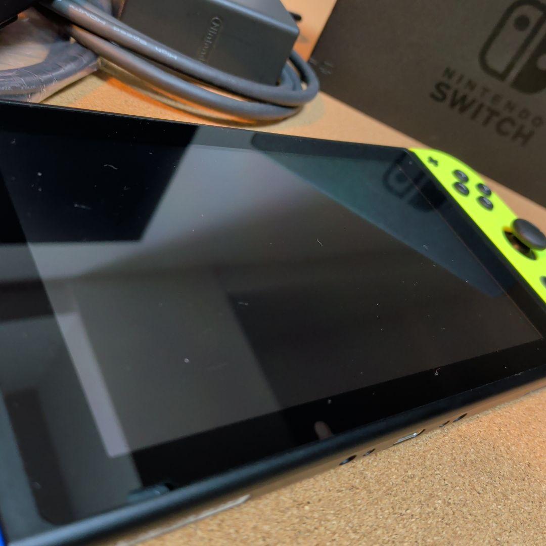 中古 オマケ付き Nintendo Switch 本体 青/黄 Joy-Con