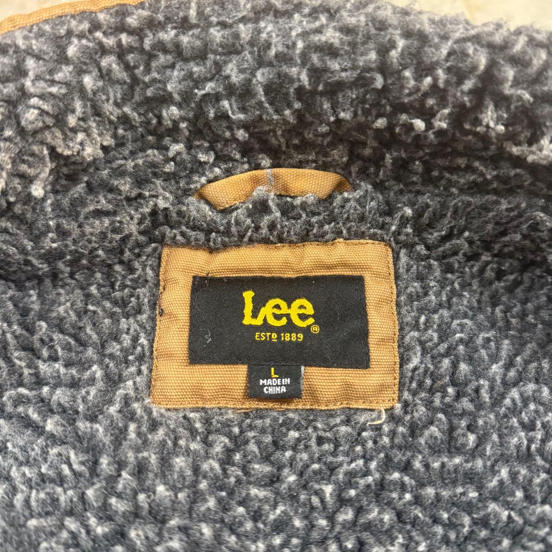 Lee リー　ダックベスト　裏ボア　Lサイズ　ベスト