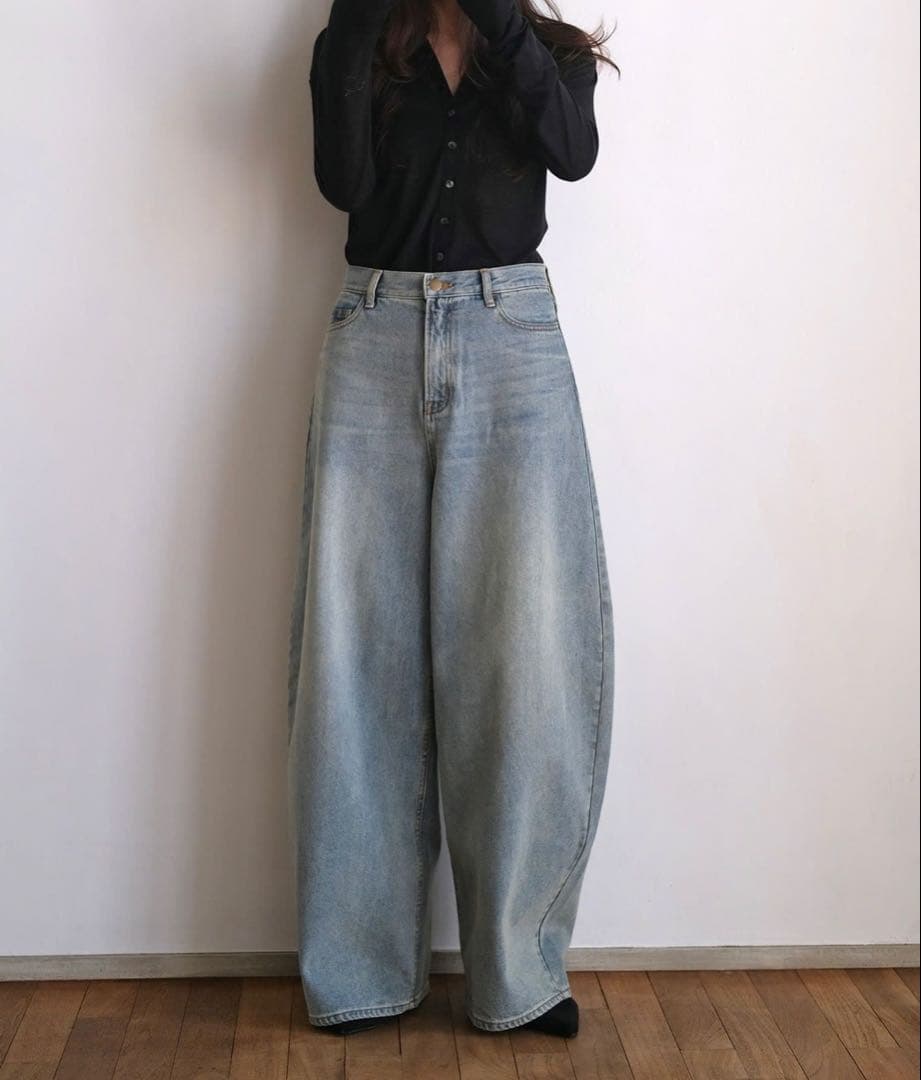 バギートップデニムパンツ