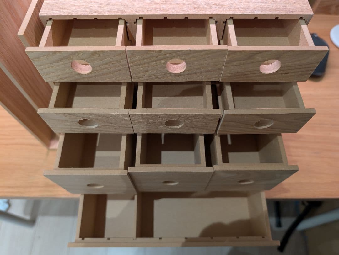 無印良品 MDF 木製小物収納 4点セット 2019〜2020年頃購入