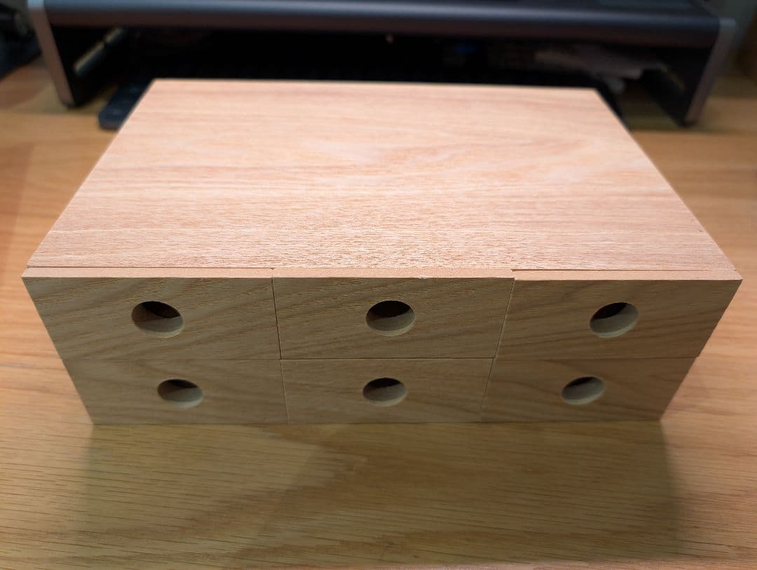 無印良品 MDF 木製小物収納 4点セット 2019〜2020年頃購入