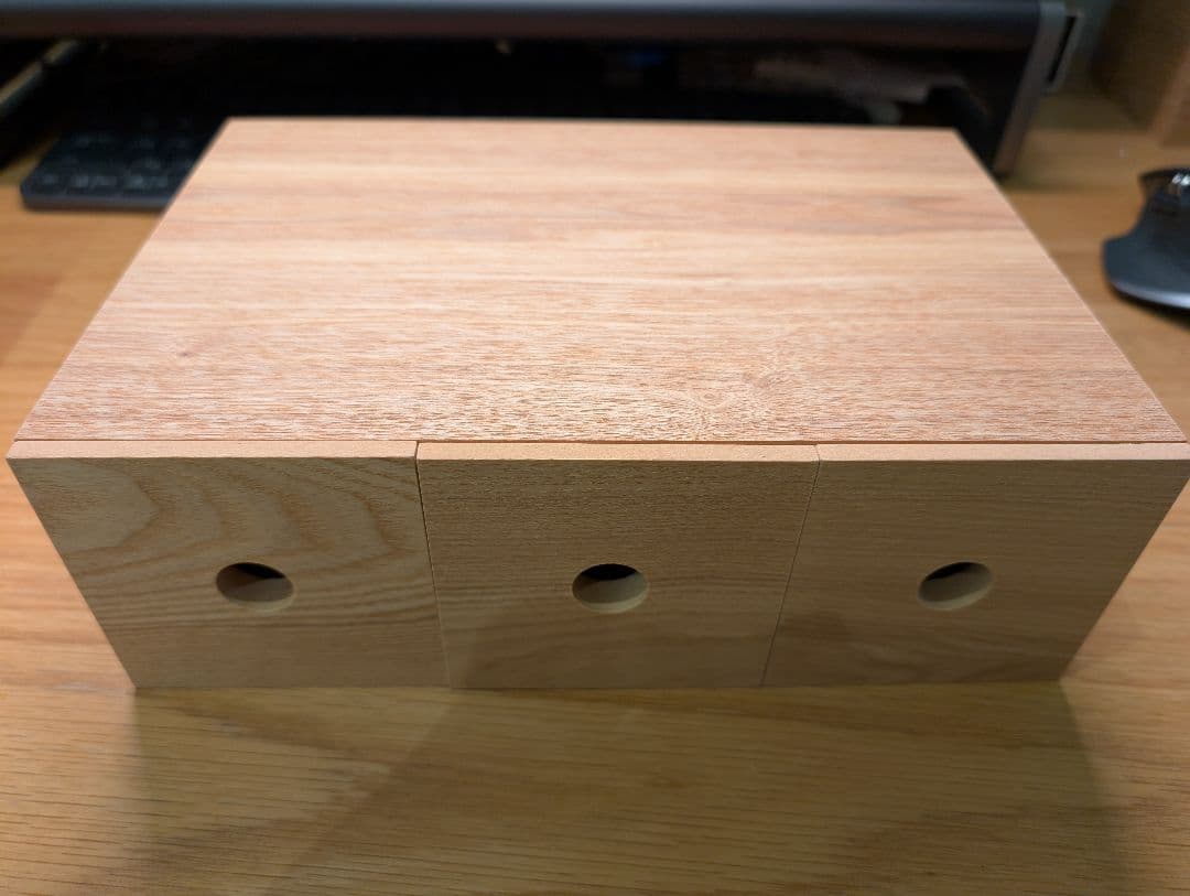 無印良品 MDF 木製小物収納 4点セット 2019〜2020年頃購入